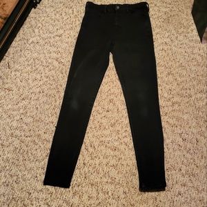 Black American Eagle Skinny Jeans